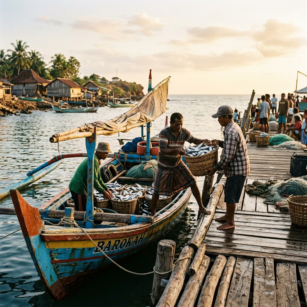 Aktivitas Nelayan Banyusangka